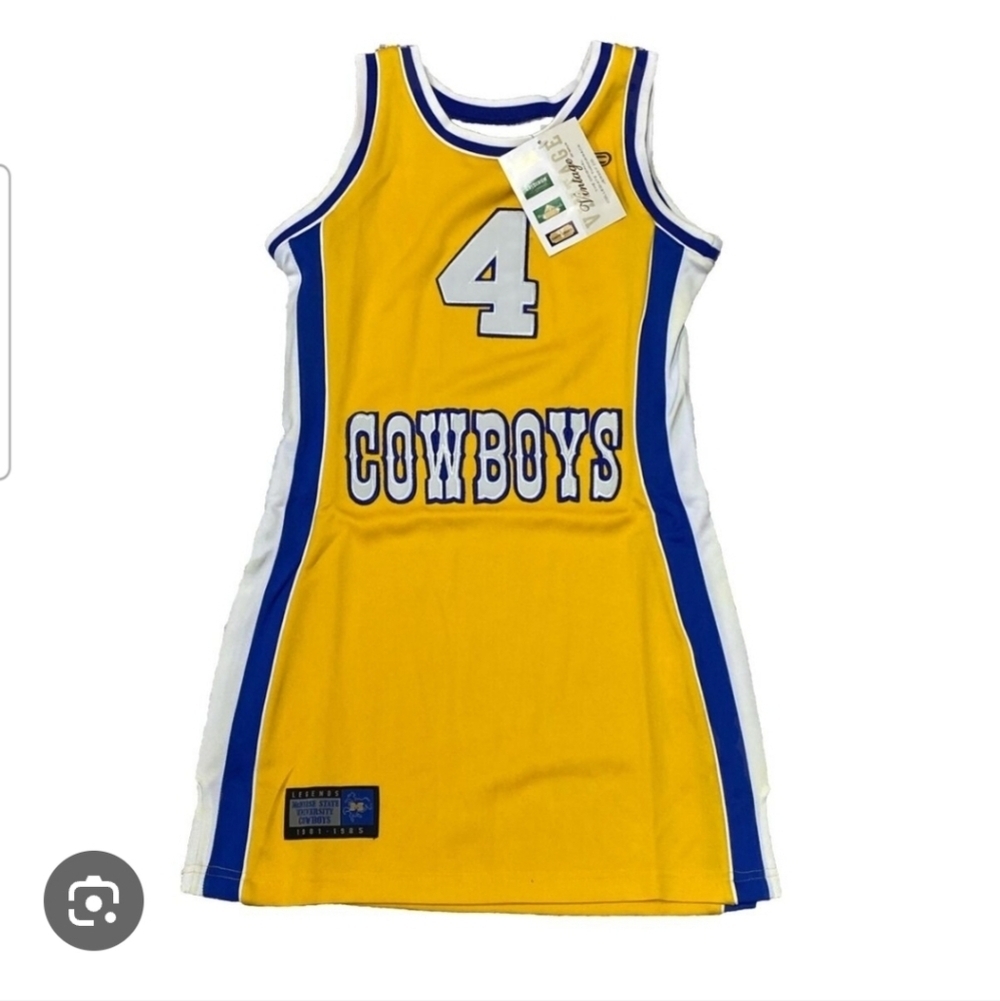 New W TagsJoe Dumars McNeese State Cowboys Jersey Dress Wmn's L Hardwood Legends